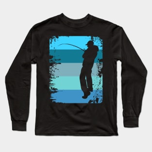 Fisherman angler fishing fishing Long Sleeve T-Shirt